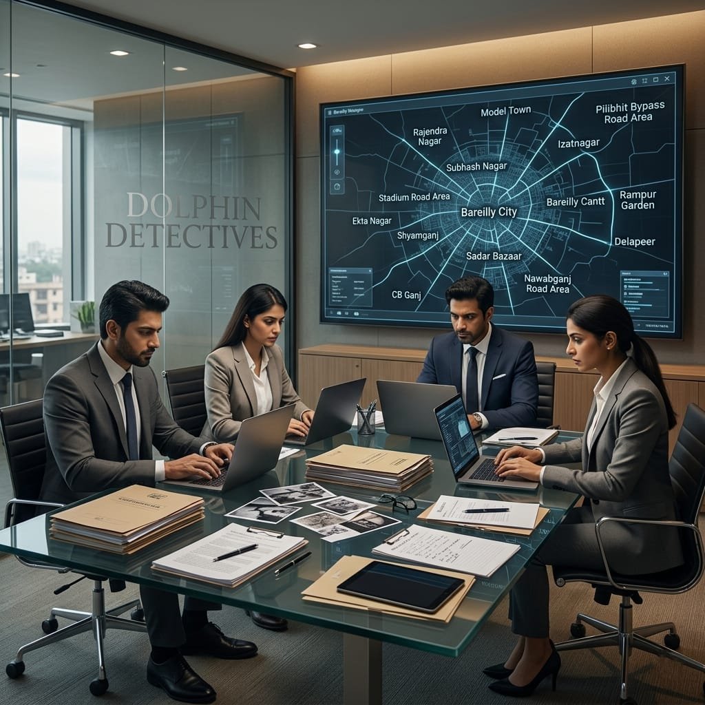 detective team discuss about Bareilly case