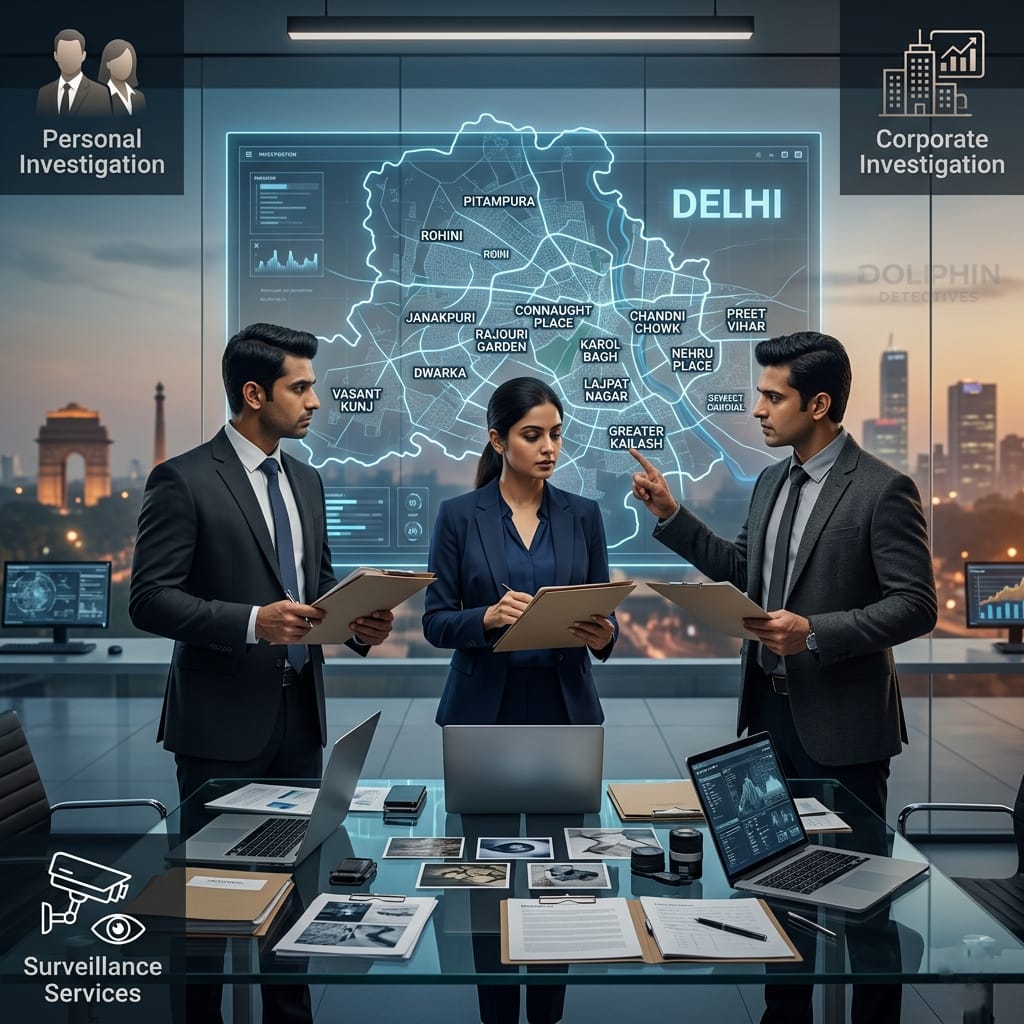 private investigators discuss about Delhi case