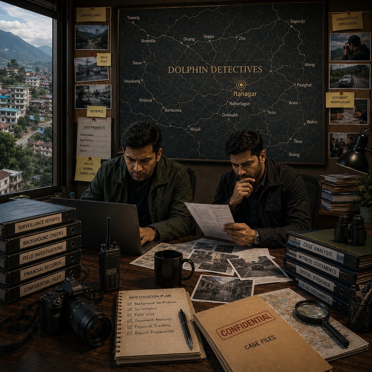 two detective analysis about Itanagar Case