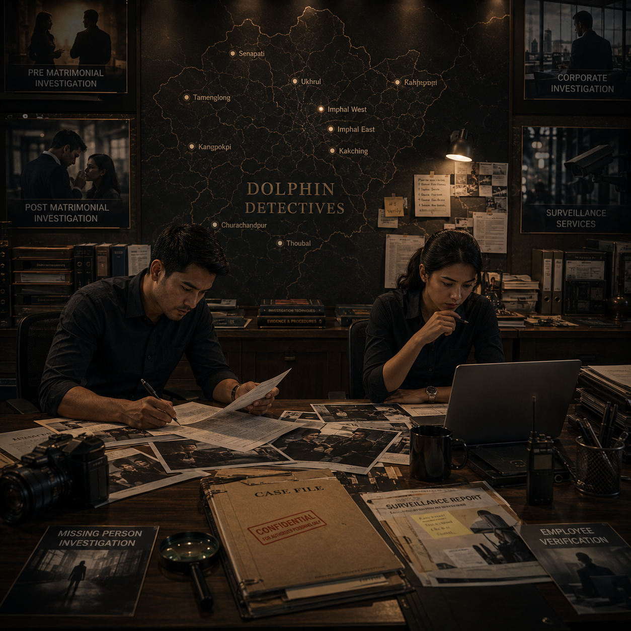 two detective analysis about Imphal Case